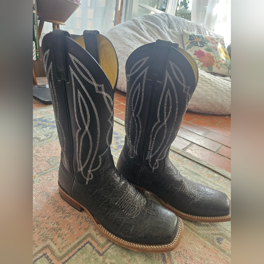 Tony Lama Men's Tide - Black Western Boots